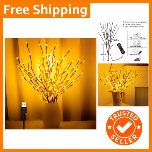 Tall brown willow twig branch - tall,