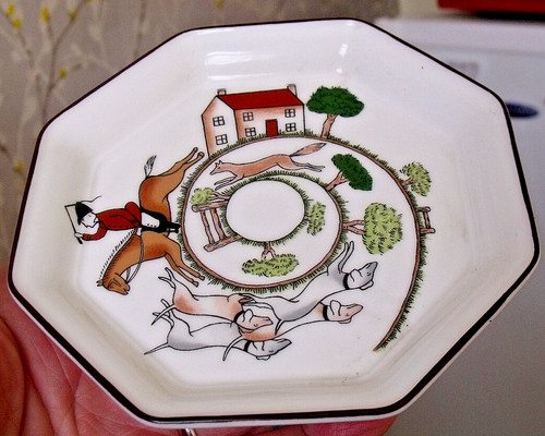Wedgwood hunting scene bone - wedgwood,