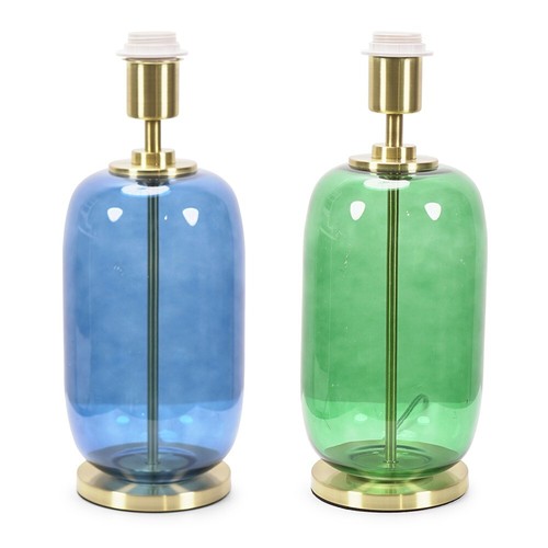 Glass table lamp base bedroom - lamp,