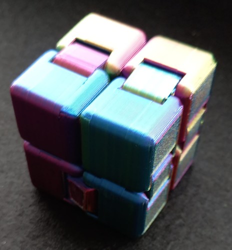 Sensory infinity cube stress - infinity,