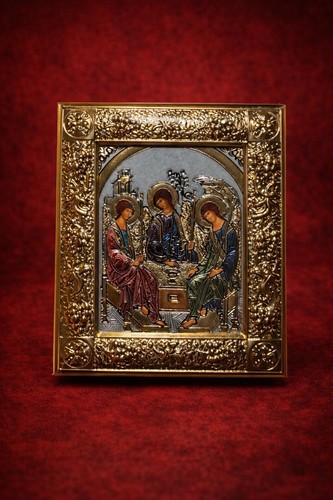 Orthodox holy trinity icon - orthodox,