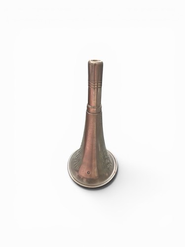 Vintage hunting horn - horn,, silver