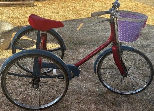 Vintage retro tricycle - vintage,