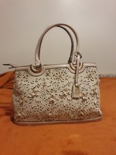 Bessie London Laser Cut Tote