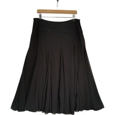 Coast Pleated Midi Skirt UK 14