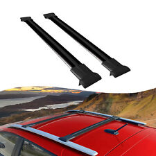 Roof Racks Cross Bars For Skoda Octavia Mk3 Sw 2013-2017 2 Pcs Black