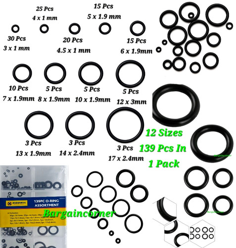 Small rubber ring seal - o,