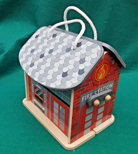 Little town wooden - little, fire