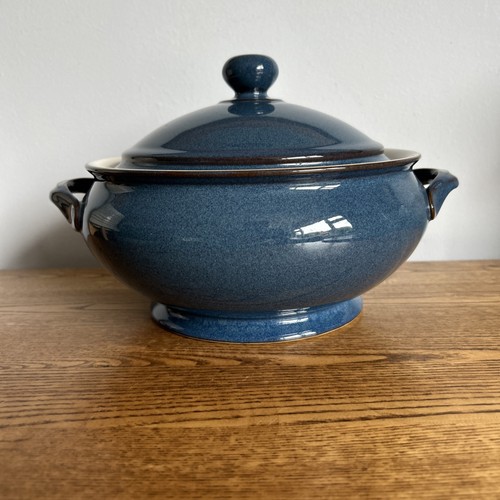 Denby boston blue large lidded - blue,