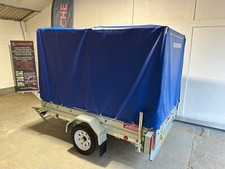 New Box Trailer 7x4x5 Box Trailer inc Rear Ramp & Removable cover- BRITISH MADE
