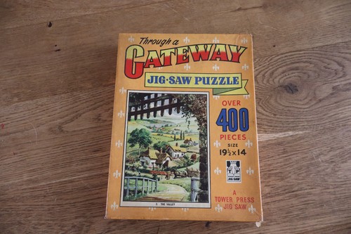 Vintage tower press jigsaw - vintage,