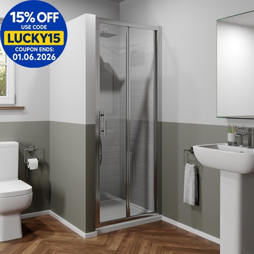 760mm bathroom fold - fold, shower
