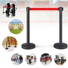 Retractable Belt Stanchion Set