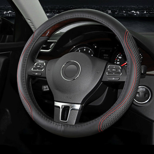 Genuine leather steering - genuine,