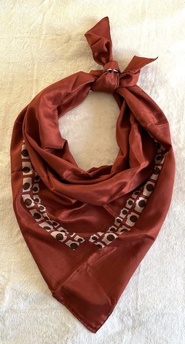 100 silk scarf - silk, authentic