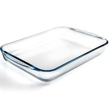 Pyrex Essentials Rectangular Roaster 40 x 20cm Glass Oven Dish Baking Lasagne