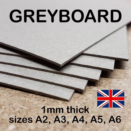 Greyboard 1mm thick grey - greyboard,