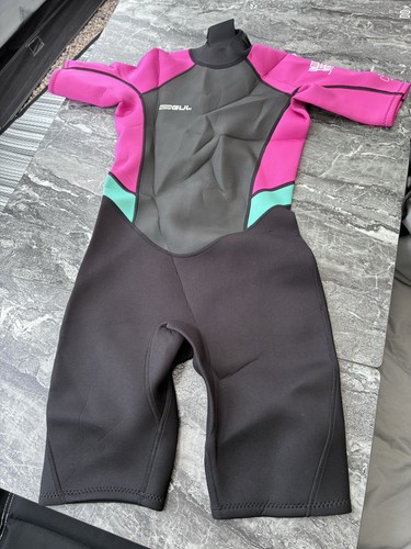 Girls gul shortie wetsuit - girls',
