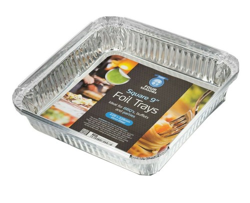 Inch square foil - foil, tray