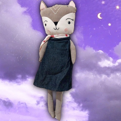 Fox doll plushie - doll,
