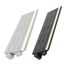  2 Pcs Small Ramp for Door Step Doorway Wheelchair Ramps Climbing Mat Robot