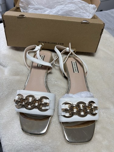 River island sandals white - island,