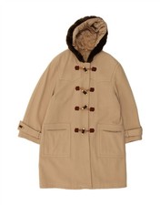 VINTAGE Womens Hooded Duffle