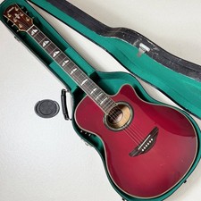 Yamaha APX900 CRB Electric Acoustic Guitar with Hard Case