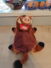 Vintage Lion King Disney Pumba Hot Water  Cover Plush Soft Toy 14"