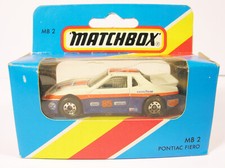 MINT MATCHBOX 2 PONTIAC FIERO