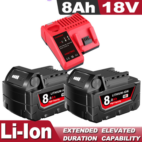 For milwaukee m18 8 0ah - x,