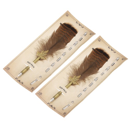 Pcs inch feather pen - 9.3,