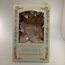 Regency Fine Arts Porcelain Adult Collectors Doll Rebecca Vintage BNIB