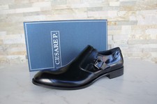 Cesare P. Paciotti 41.5 7.5 Slipper Half Shoes Black Shoes New Former RRP 300 €