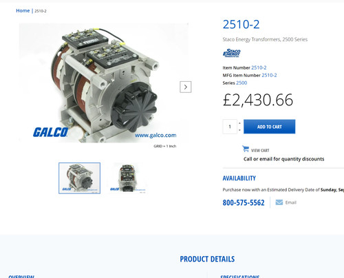 Staco 2510 variable - 2510-2,