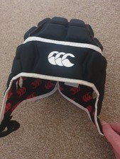 Canterbury Men's Rugby Headguard Black Ventilator Scrum Cap Medium