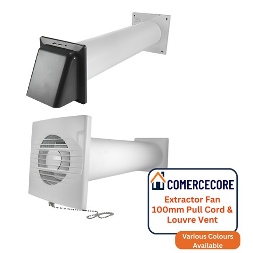 Extractor fan 100mm - fan, through