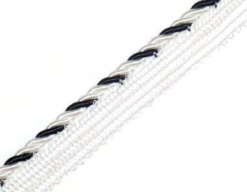 Silky white black flanged - silky,