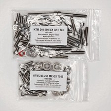 KTM 240 250 MX MXC GS 1983-1984 full engine 543 stainless allen screw kit 