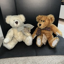 2 x BOYDS Mohair  10” Teddy