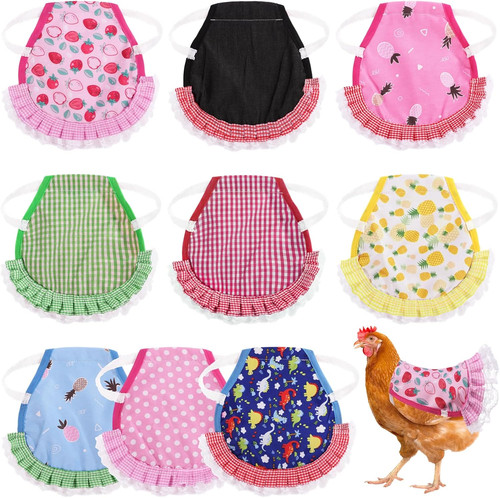 Pcs chicken saddles - 9,
