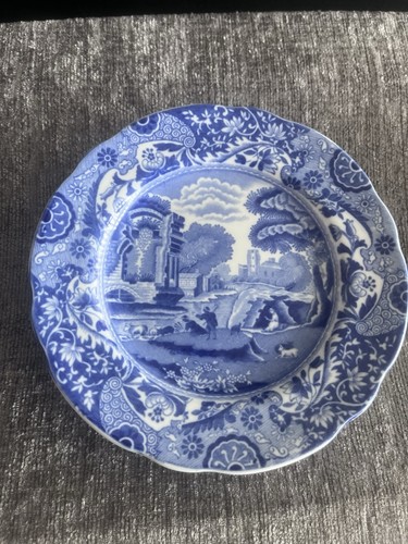 Blue italian spode tea - italian,