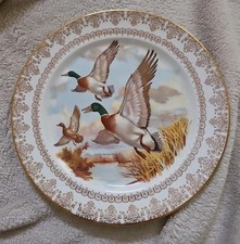 Gainsborough Bone China Mallard  Ducks Plate
