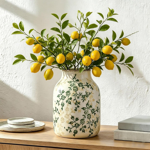 Green and beige antique - green, vase