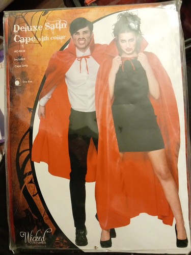 Red satin gothic - gothic, cape