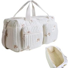 Baby Hospital Bag White
