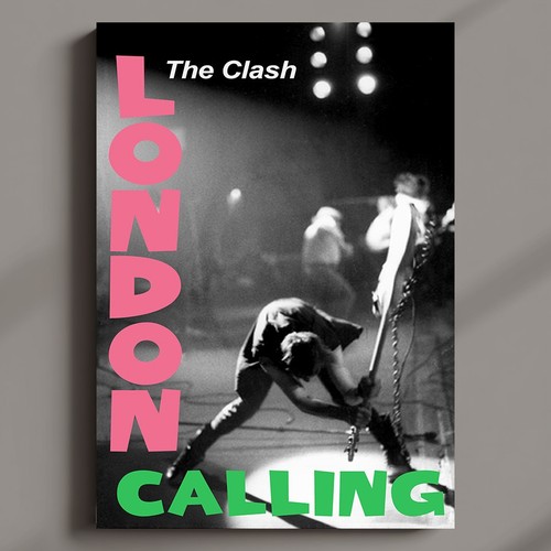 The clash london calling art - -,