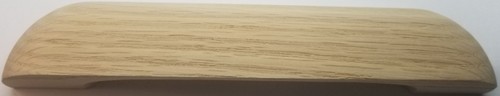 Plain oak pull handle knob - oak,