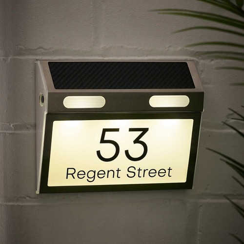 House number plaque - house,