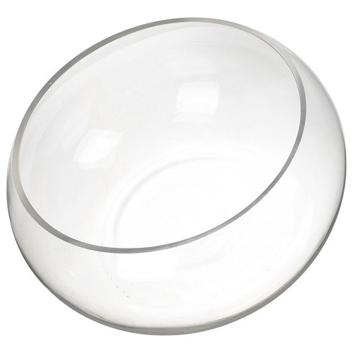 Simple glass fish - bowl, clear